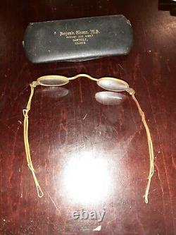 Antique Vintage Eyeglasses Spectacles Old Circa 1910 Or Before
