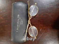 Antique Vintage Eyeglasses Spectacles Old Circa 1910 Or Before