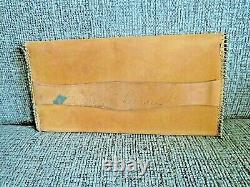 Antique Vintage Gordon Lillie Alias Pawnee Bill Old Town Signed Leather Wallet