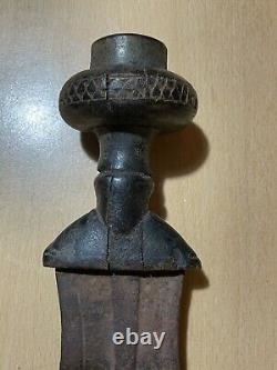 Antique Vintage Old Africa African Congo Zaire Ikul Ikula