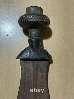 Antique Vintage Old Africa African Congo Zaire Ikul Ikula