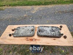 Antique Vintage Old Cast Iron Machine Doors Industrial Art Steampunk Décor
