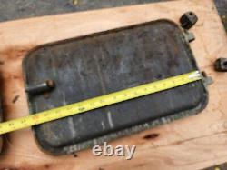 Antique Vintage Old Cast Iron Machine Doors Industrial Art Steampunk Décor