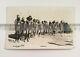 Antique Vintage Old Photo Postcard Aboriginal Men Corroboree Paint With Spears