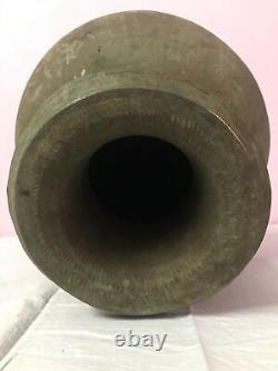 Antique Vintage Old Rare Shape Indian Tribal Brass Pot Home Decor Decorative C20