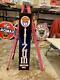 Antique Vintage Old Style Oilzum Motor Oil Sign 60 Tall Made USA