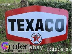 Antique Vintage Old Texaco Motor Oil Sign