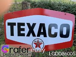 Antique Vintage Old Texaco Motor Oil Sign