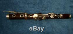 Antique Vintage Old Wooden 8 Key Irish Flute Metzler London