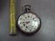 Antique Vintage Pocket Watch Precision Silver 800 Cylindre 10 rubis Rare Old