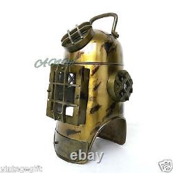 Antique Vintage Replica Diver Helmet Old Nautical Diving Scuba Maritime