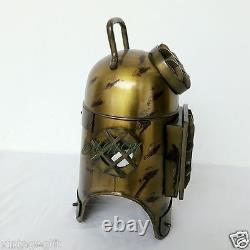 Antique Vintage Replica Diver Helmet Old Nautical Diving Scuba Maritime