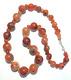 Beautiful Himalayan Tibetan Trade Antique Vintage Old Carnelian Agate Beads Mala