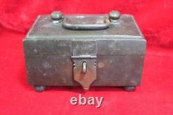 Brass Jewellary Case Box Old Vintage Antique Decorative Collectible