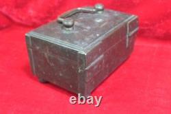 Brass Jewellary Case Box Old Vintage Antique Decorative Collectible