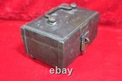 Brass Jewellary Case Box Old Vintage Antique Decorative Collectible