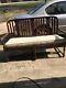 Burled Walnut Williams & Mary Settee. Excellent Condition Very Old