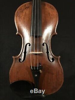 C. 1888 Wolff Brothers No. 518 4/4 Full Size Violin Vintage Old Antique Fiddle