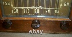 CROSLEY 52TL Vintage Old Antique Wood Tube Radio Parts or Repair/GREAT Project