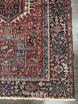 Ca. 1910 Amazing old antique oriental rug 6.2x4.5 ft