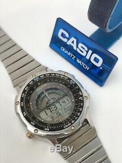 Casio Vintage DW-7100 Wrist Watch Module 913 Mans 200m Rare Retro Old Japan