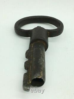 Cast Iron Old Lock Key Set Large Antique Vintage Look Finish Prop Key