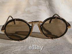 Cazal Vintage Eyeglasses New Old Stock-Model 644 -Col. 696 -Gold & Marble Brown