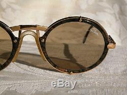 Cazal Vintage Eyeglasses New Old Stock-Model 644 -Col. 696 -Gold & Marble Brown
