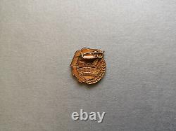 China, old bronze enamel military badge