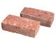 Clay Brick Terracotta Driveway Old Chicago Pavers Pool deck 4x8x2 Rustic Antique