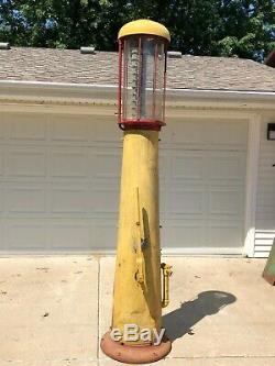 Early WAYNE 665 OLD Visible GAS PUMP Vintage Antique Model T A Oil Sign Collect