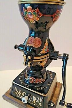 Enterprise MFG Company No. 1 Coffee Grinder Mill Old Antique Vintage Circa 1898