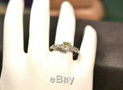 Estate antique vintage platinum ring w. 52 ct old mine cut oval diamond center