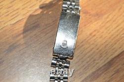 Genuine Vintage Antique Old Rolex Ladies Stainless Steel Bracelet Repair or Part