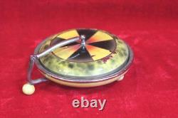 Girl's Compact Box Old Vintage Antique Home Decor Collectible PL-90