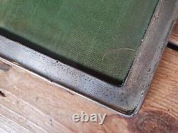 HUGE Antique vintage old hallmarked Silver photo Frame Birmingham 1919