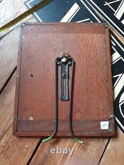 HUGE Antique vintage old hallmarked Silver photo Frame Birmingham 1919