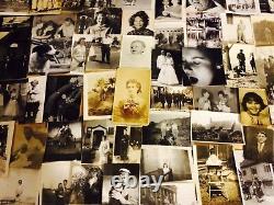 Huge Lot 1000 Photos Vintage Photographs Old Snapshots antique BLACK WHITE BW