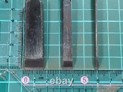 Japanese vintage chisel tataki Nomi Japan Signed Old 18.17.15.14.8.3mm BB002