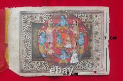 Kangra Painting Pahari 250+ years old Vintage-Natural color Antique Vintage rare