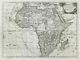 L'Africa. DE ROSSI / SANSON 1677 old antique vintage map plan chart