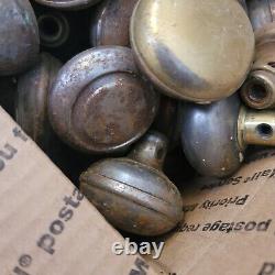 Lot of 70 + Antique Vintage Old Metal Door Knobs Reclaimed Salvage