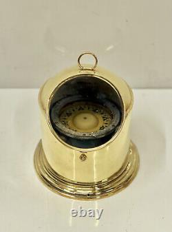 Marine Vintage Style Old Antique Brass Sestral Original Direction Boat Compass