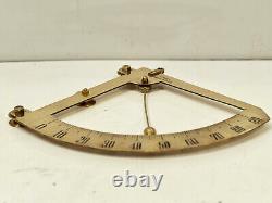 Nautical Salvaged Old Antique Vintage Original Rigosha &co. Ltd Style Clinometer