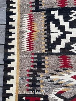 Navajo Blanket Rug Vintage Tribal Native American Indian Art Masters Antique Old