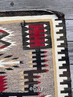 Navajo Blanket Rug Vintage Tribal Native American Indian Art Masters Antique Old