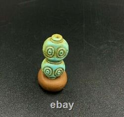 Near Eastern Bactrian Antique Vintage Gems Jewelry Turquoise Old Beads