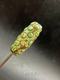 Near Eastern Bactrian Antique Vintage Gems Jewelry Turquoise Old Beads