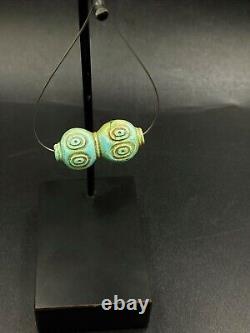 Near Eastern Bactrian Antique Vintage Gems Jewelry Turquoise Old Beads