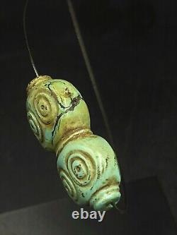 Near Eastern Bactrian Antique Vintage Gems Jewelry Turquoise Old Beads